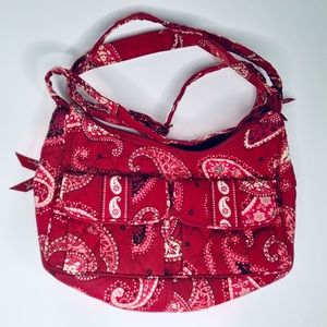 Vera Bradley Red Paisley Bag